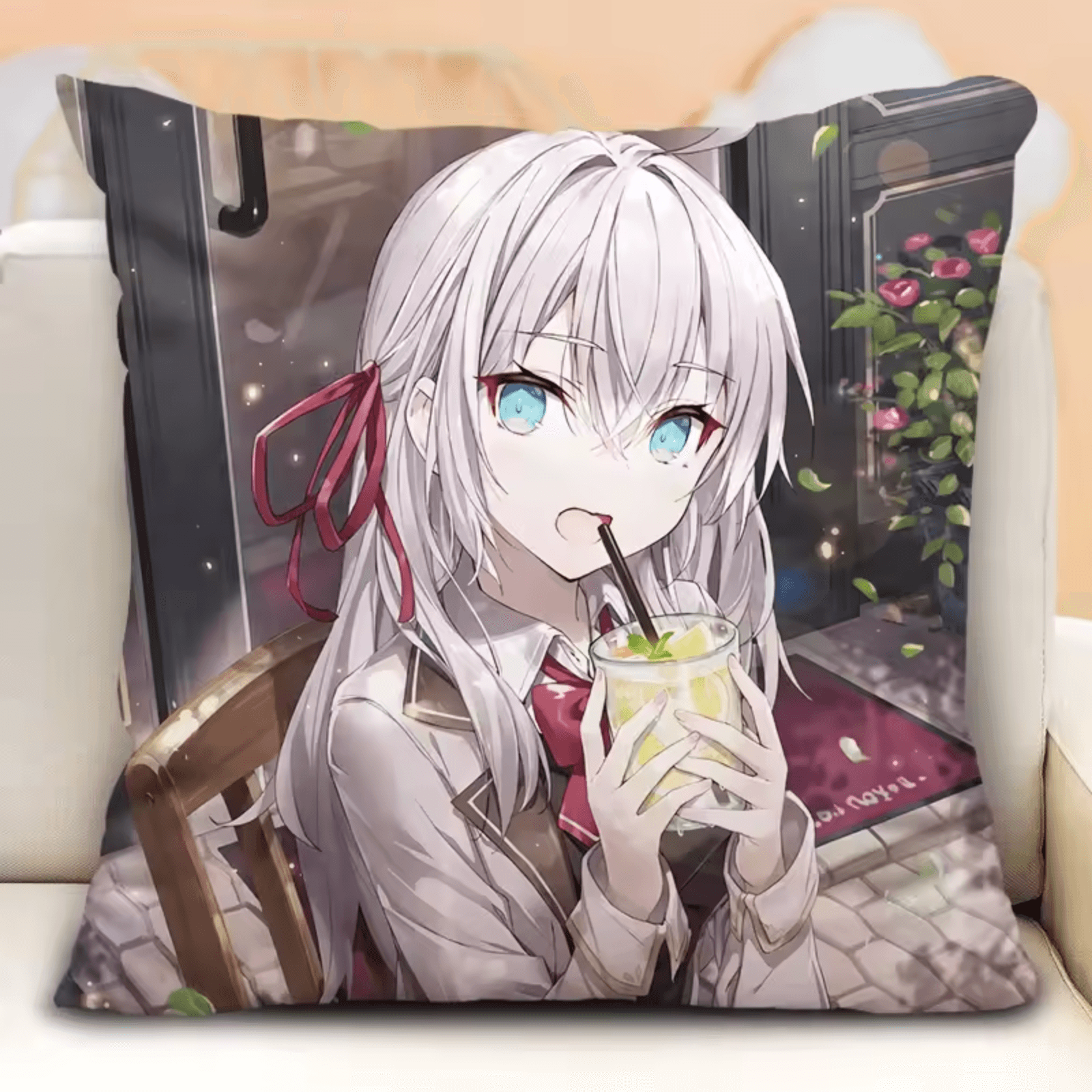 Anime Alisa Mikhailovna Kujou Sofa Cotton Pillow