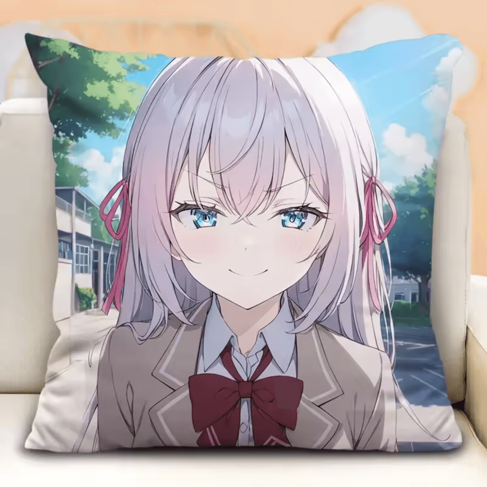 Alisa Mikhailovna Kujou Anime Print Cushion Sofa Pillow