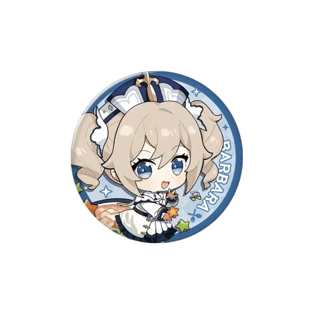 Genshin Impact Barbara Anime Badge