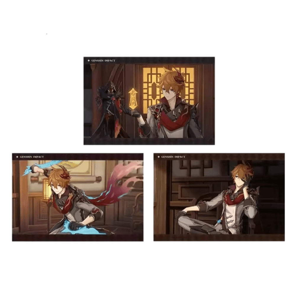 Anime Childe Genshin Impact PV Series Photo Card