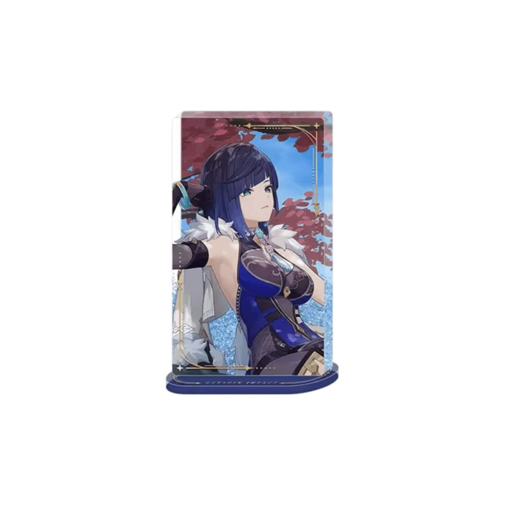Anime Genshin Impact Yelan Acrylic Stand Desktop Ornament