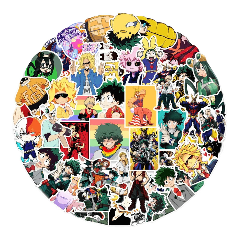30Pcs Anime My Hero Academia Character Stickers