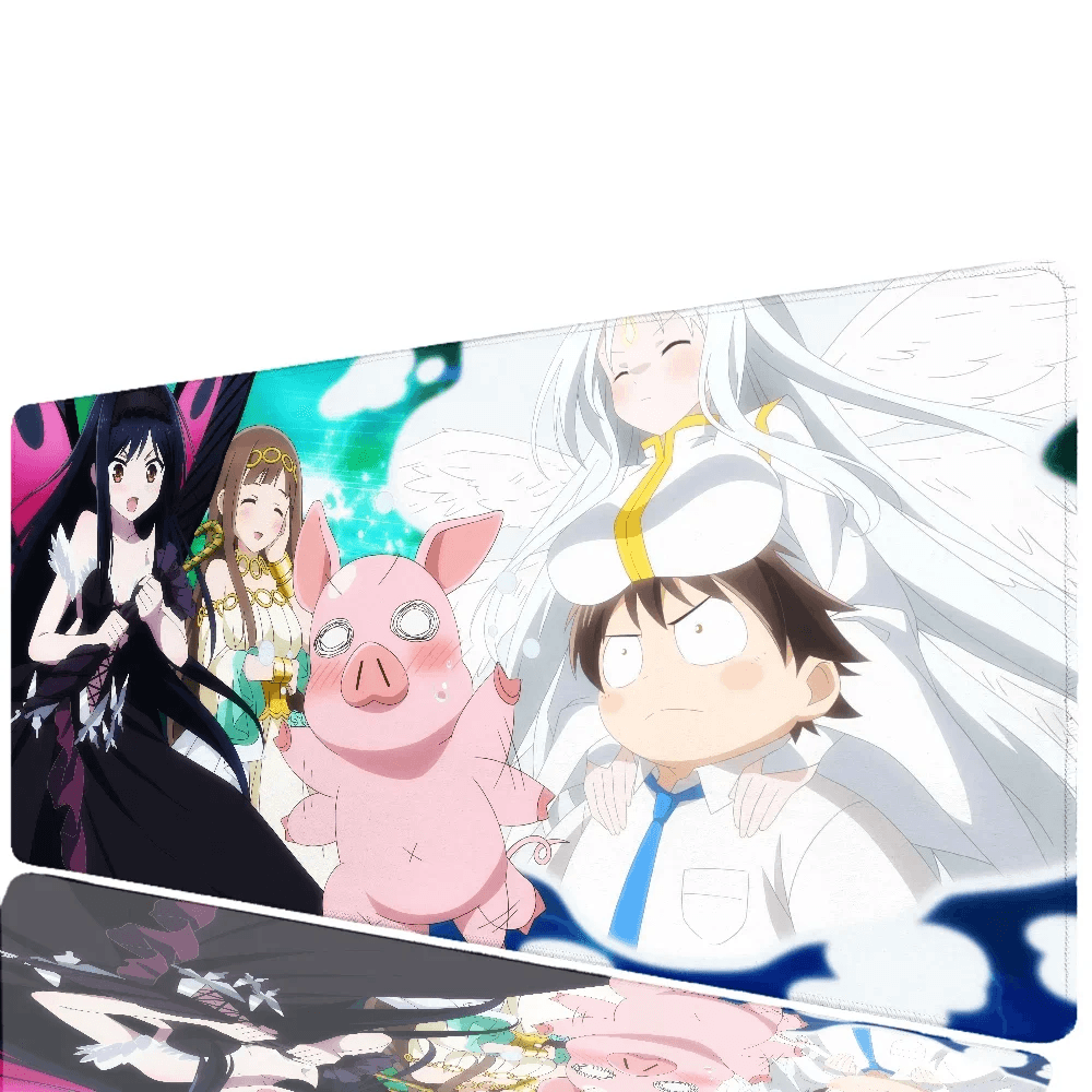 Anime Accel World Kuroyukihime With Friends Mouse Mat