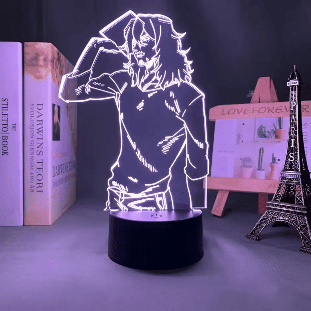 Anime My Hero Academia Shota Aizawa LED Acrylic Stand