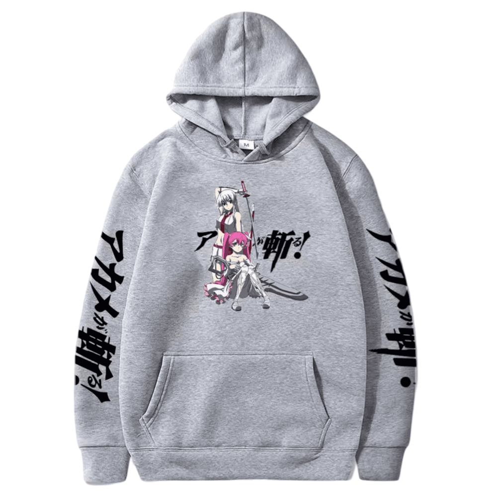 Anime Akame Ga Kill Esdeath With Mine Gary Color Hoodie