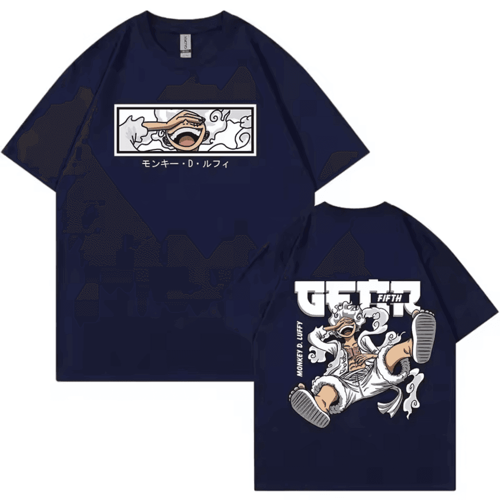 One Piece Anime Gear Fifth Monkey D. Luffy T-Shirt