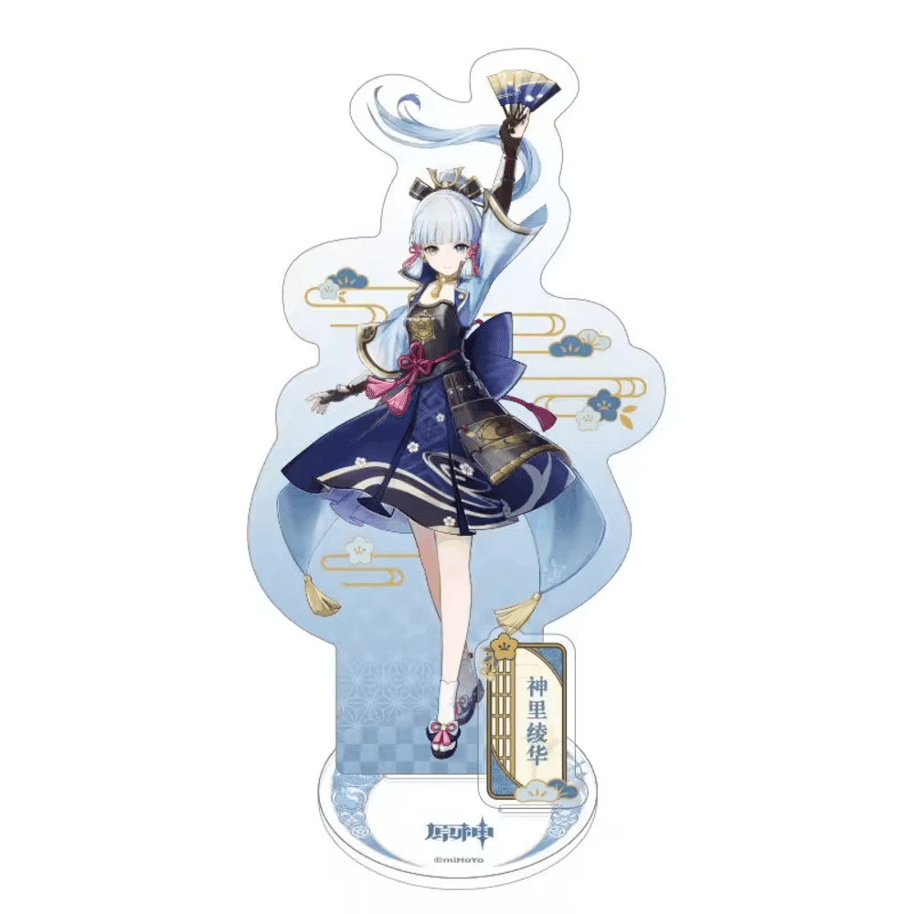 Anime Genshin Impact Kamisato Ayaka Acrylic Stand