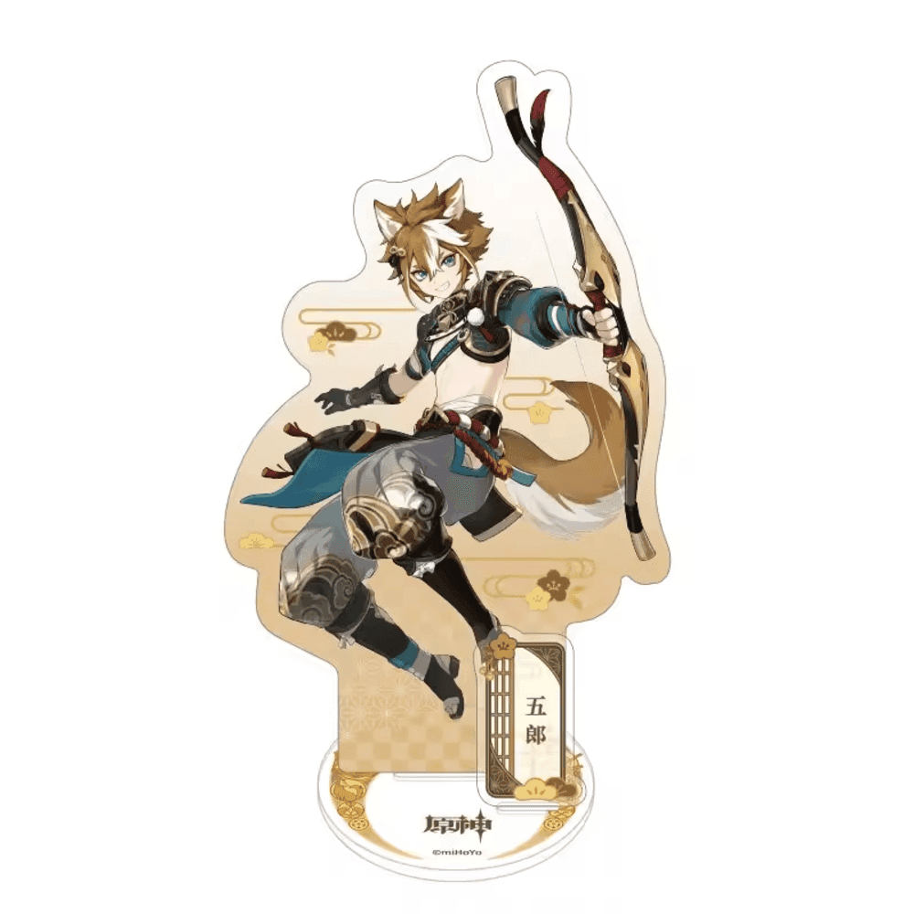 Anime Genshin Impact Gorou Acrylic Stand