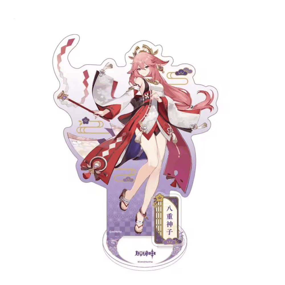 Anime Genshin Impact Yae Miko Acrylic Stand