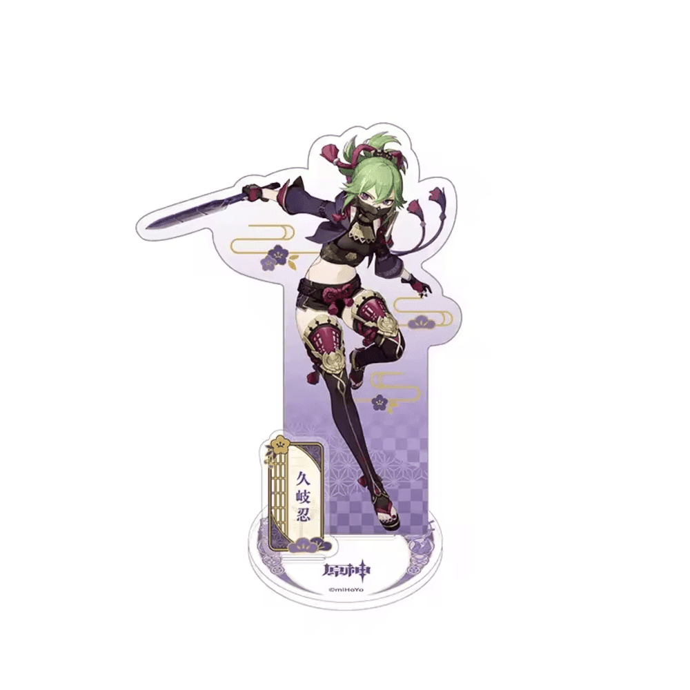 Anime Genshin Impact Kuki Shinobu Acrylic Stand