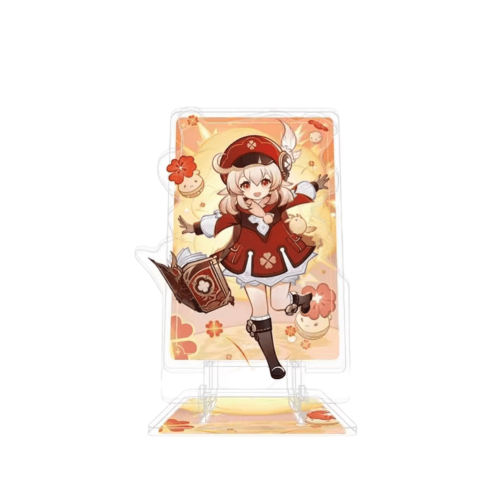 Anime Genshin Impact Klee Acrylic Phone Stand