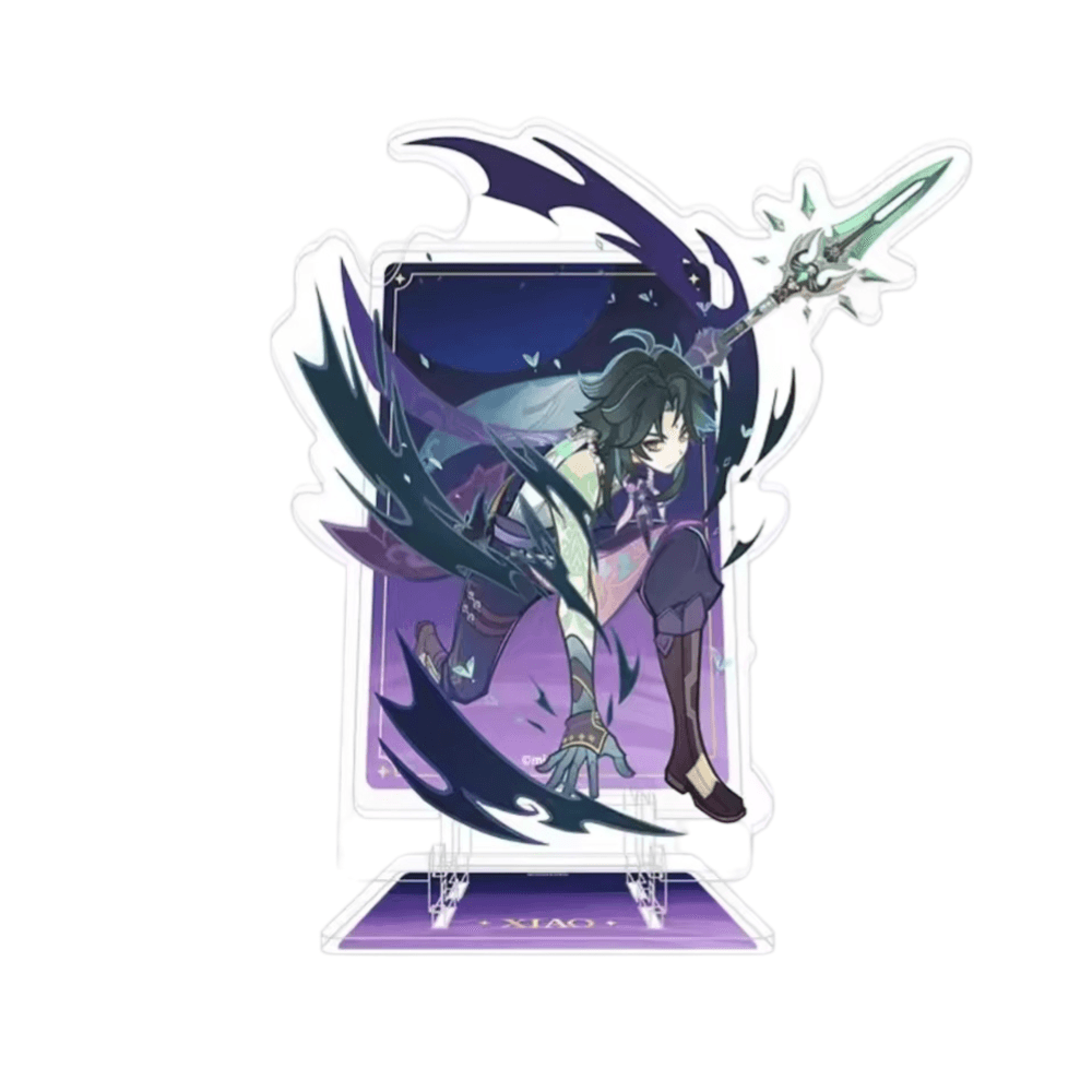 Anime Genshin Impact Xiao Acrylic Phone Stand