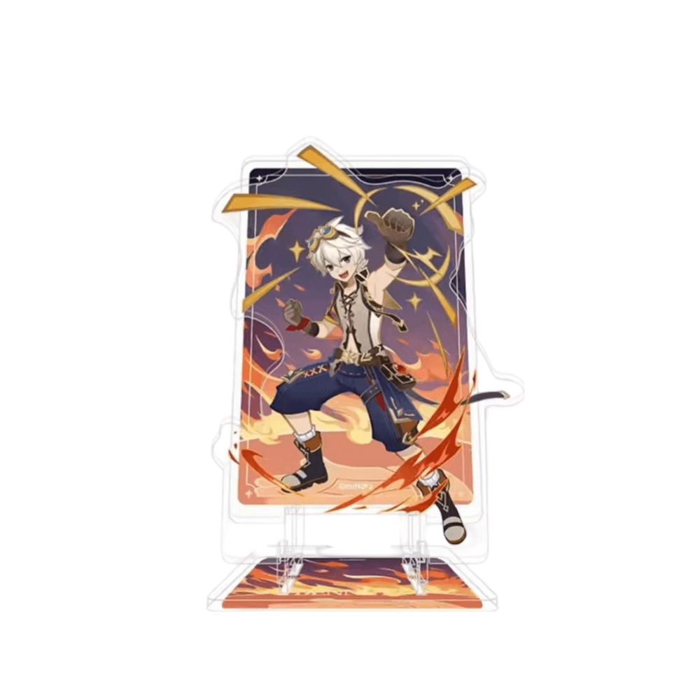 Anime Genshin Impact Bennett Acrylic Phone Stand