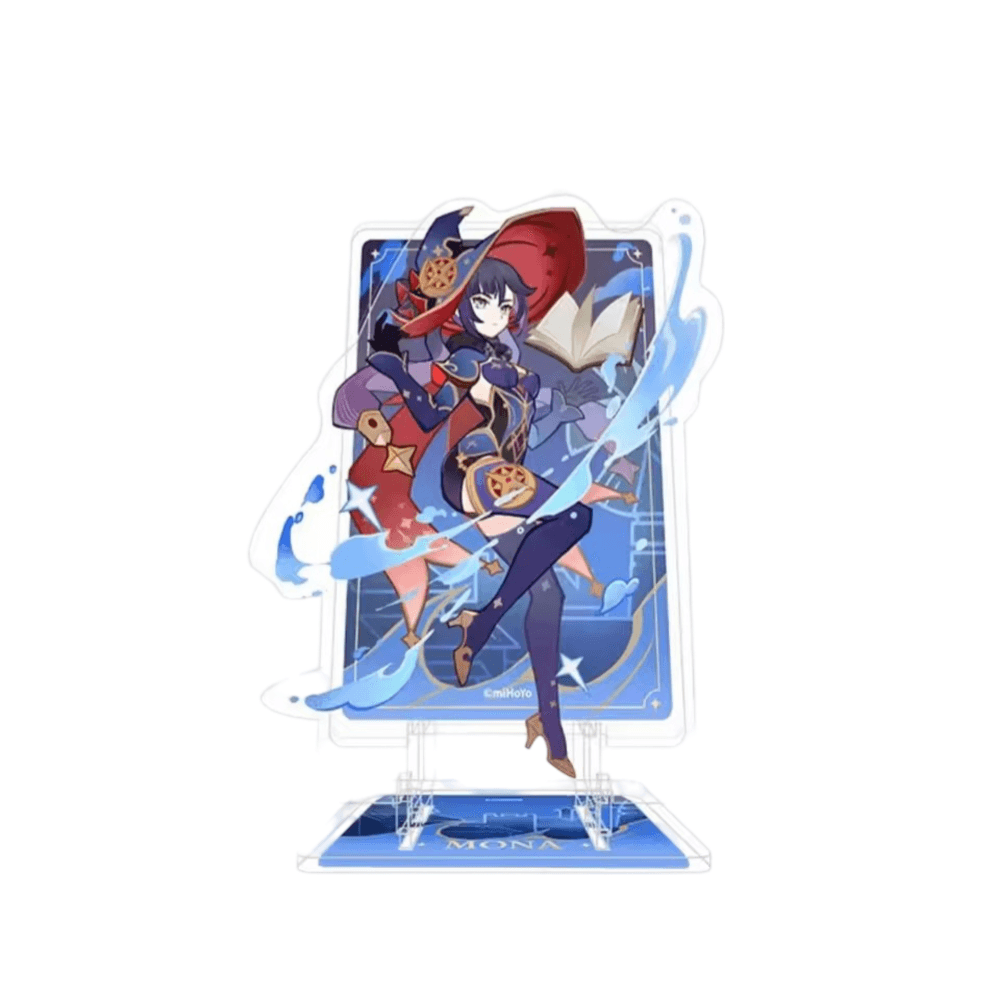 Anime Genshin Impact Mona Acrylic Phone Stand