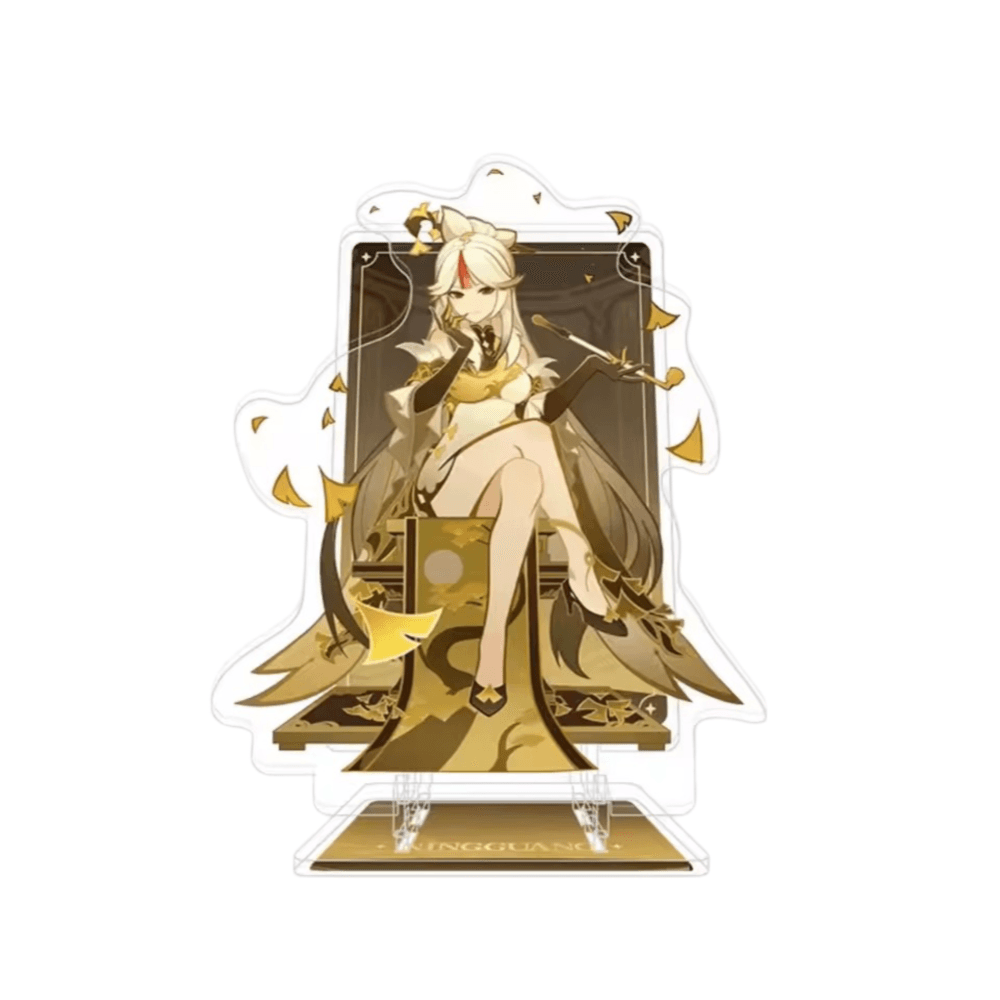 Anime Genshin Impact Ningguang Acrylic Phone Stand