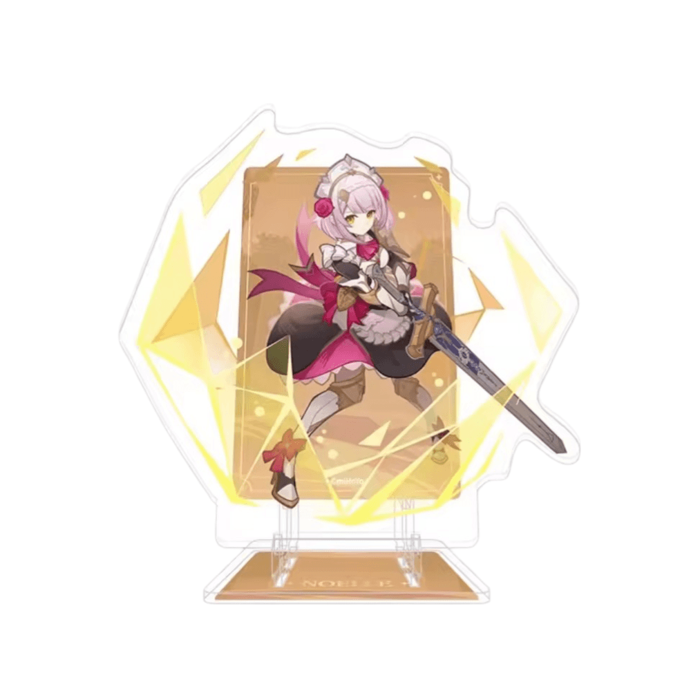 Anime Genshin Impact Noelle Acrylic Phone Stand