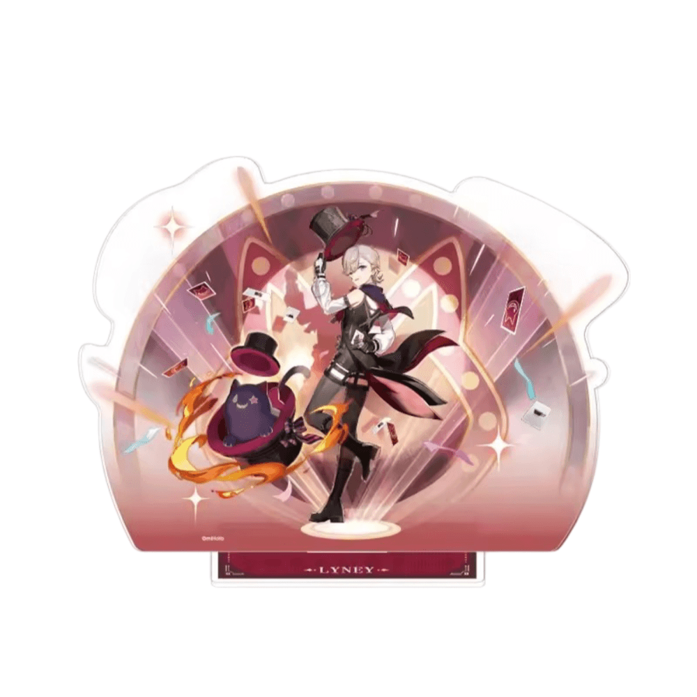 Genshin Impact Lyney Anime Acrylic Stand