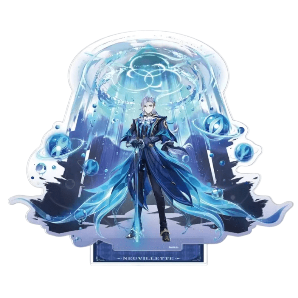 Genshin Impact Neuvillette Anime Acrylic Stand