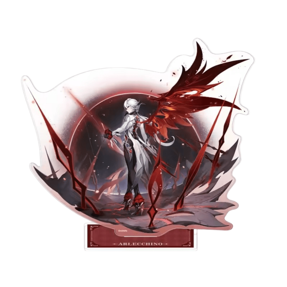 Anime Genshin Impact Arlecchino Acrylic Stand