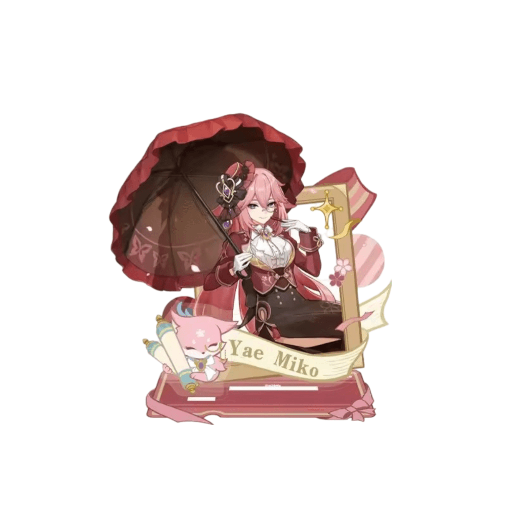 Genshin Impact Anime Yae Miko Acrylic Stand