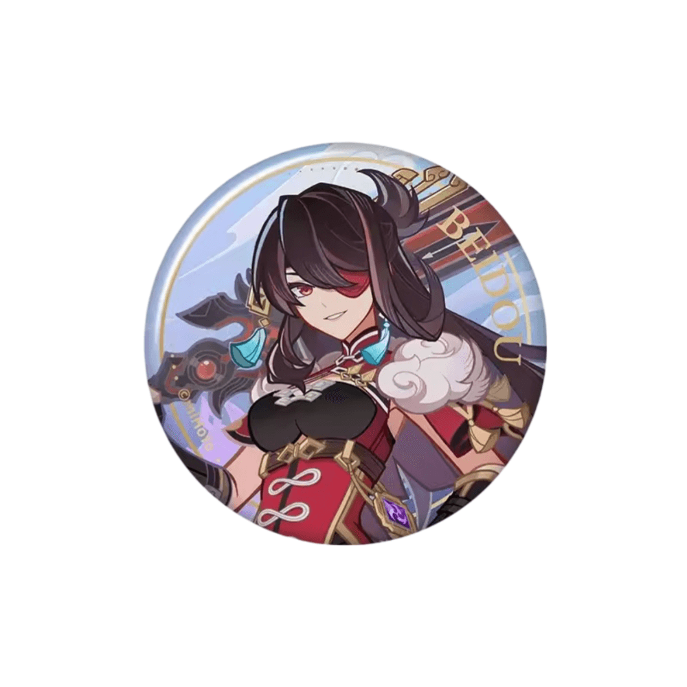 Anime Genshin Impact Beidou Badge