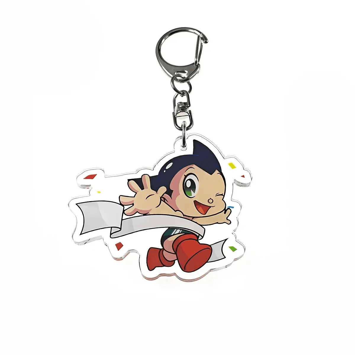 5cm Astro Boy Anime Resin Pendant Keychain