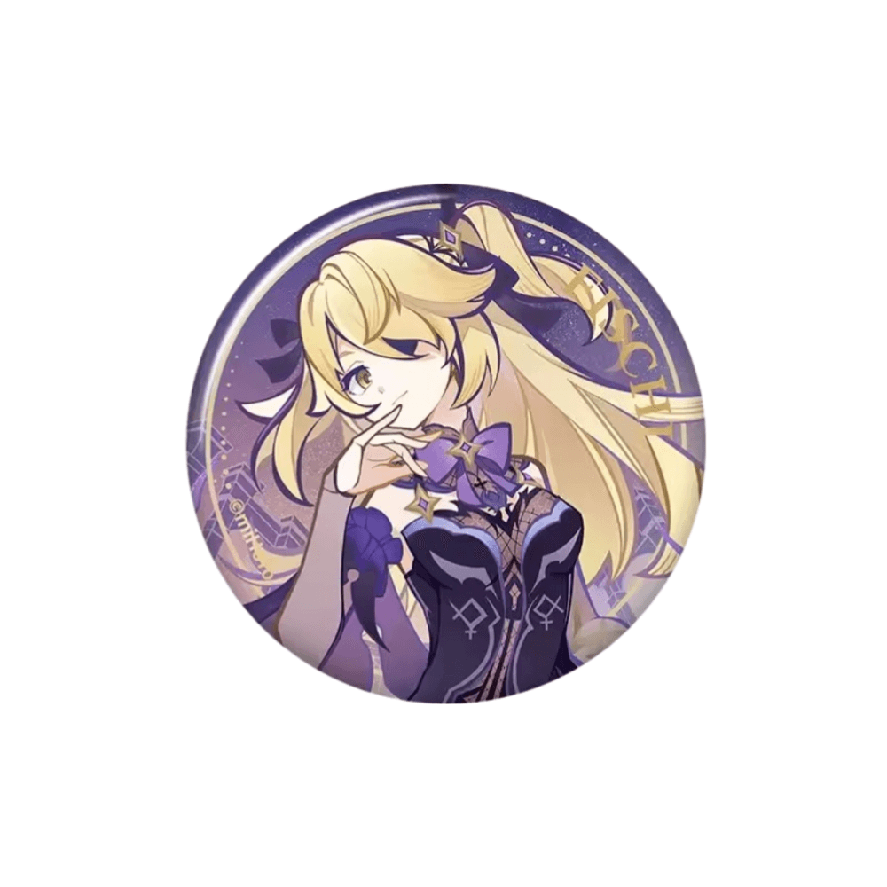 Genshin Impact Anime Fischl Badge