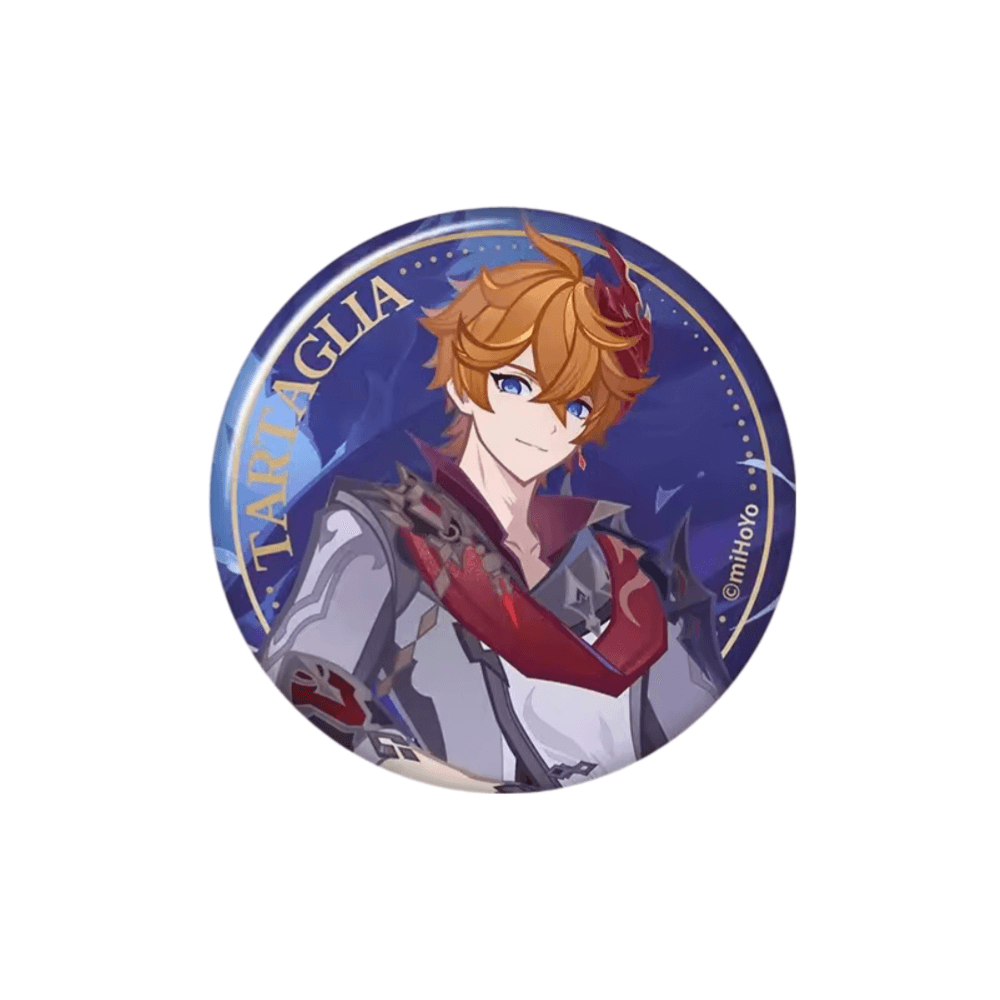 Anime Genshin Impact Tartaglia Badge
