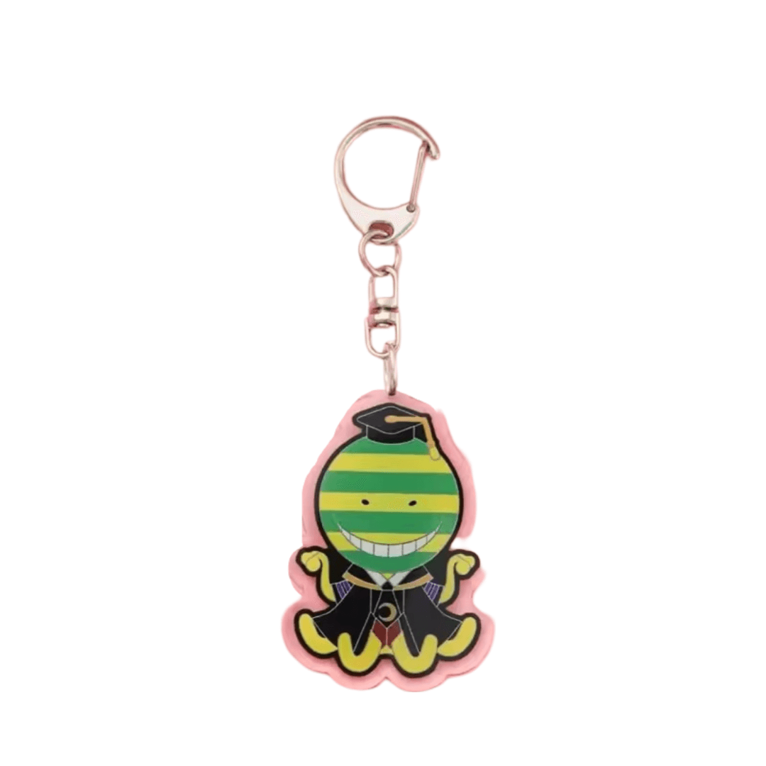 Anime Assassination Classroom Nameteru Koro-sensei Pendant Keychain