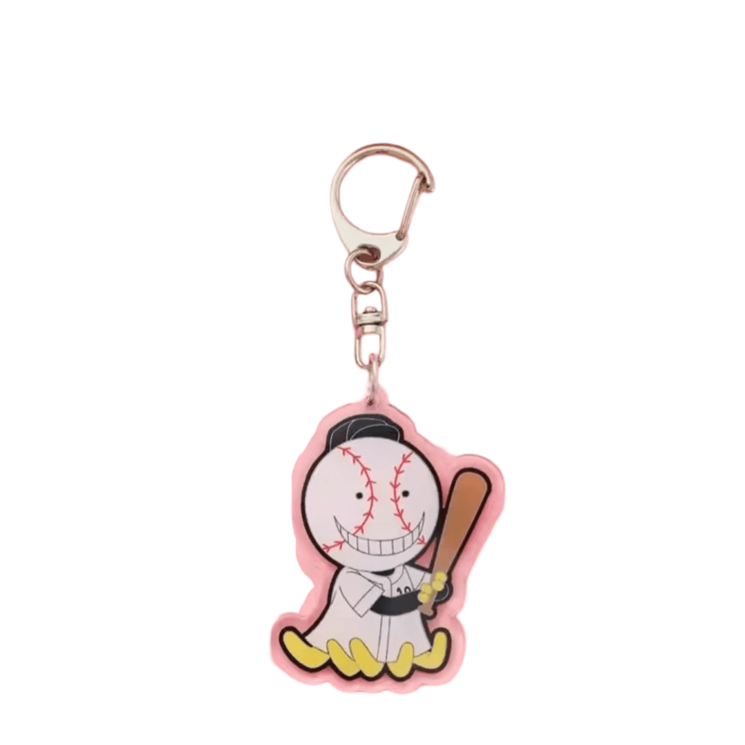 Anime Assassination Classroom Baseball Koro-sensei Pendant Keychain