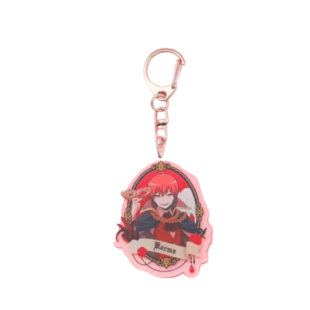 5cm Anime Assassination Classroom Karma Akabane Pendant Keychain