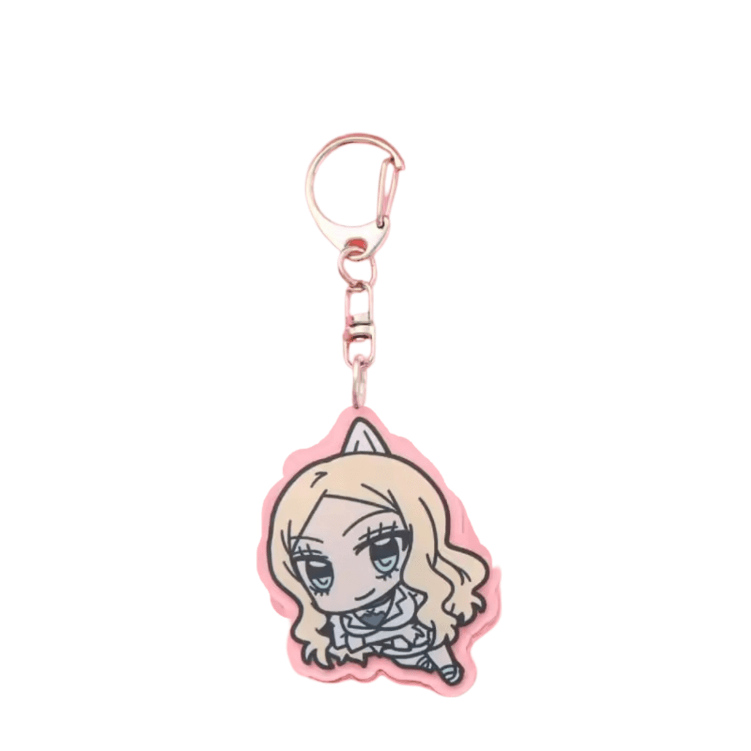 5cm Anime Assassination Classroom Irina Jelavić Pendant Keychain