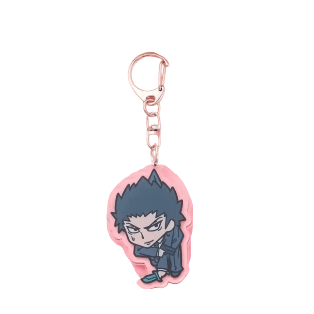 Anime Assassination Classroom Tadaomi Karasuma Acrylic Pendant Keychain
