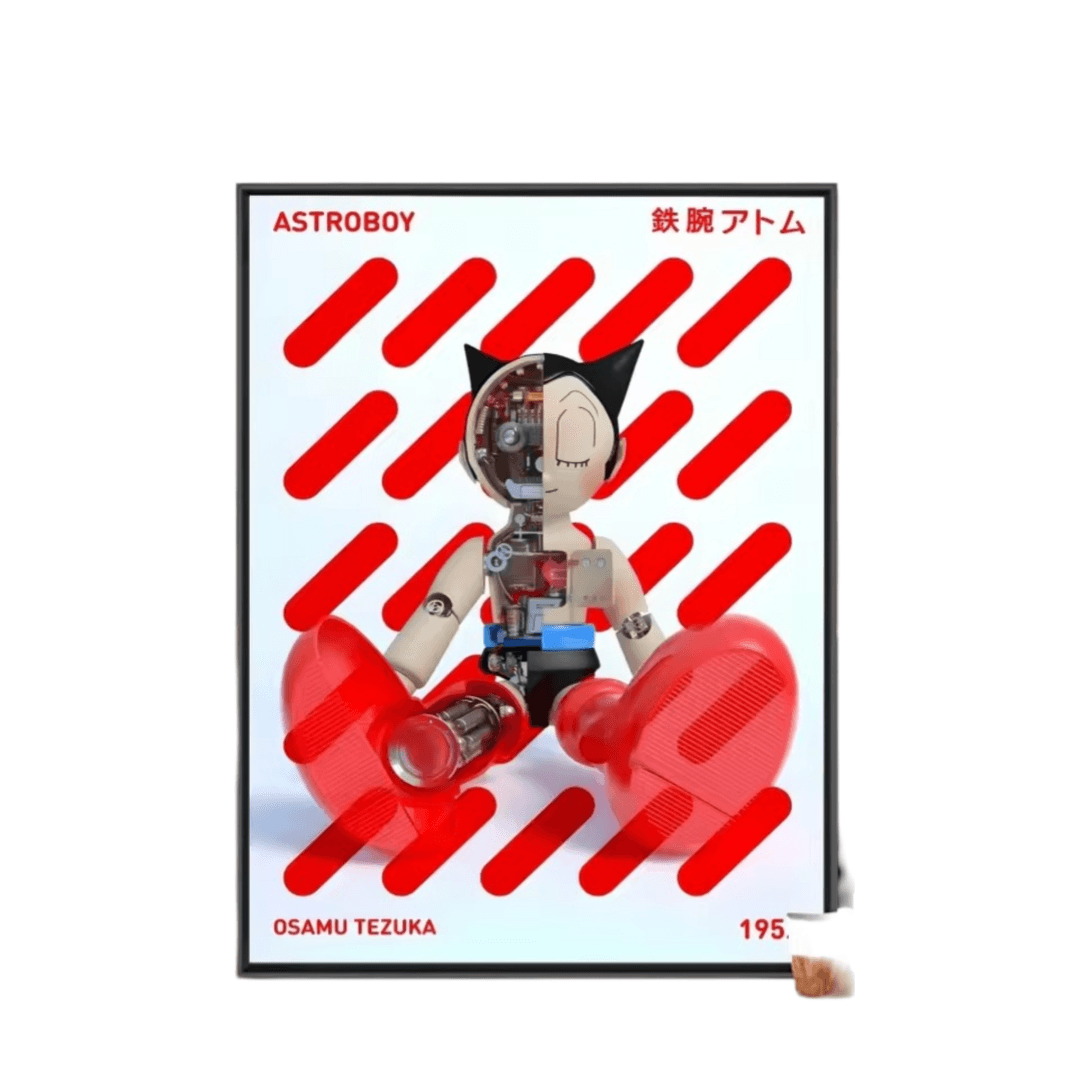 Anime Astro Boy Paper Poster Wall Art