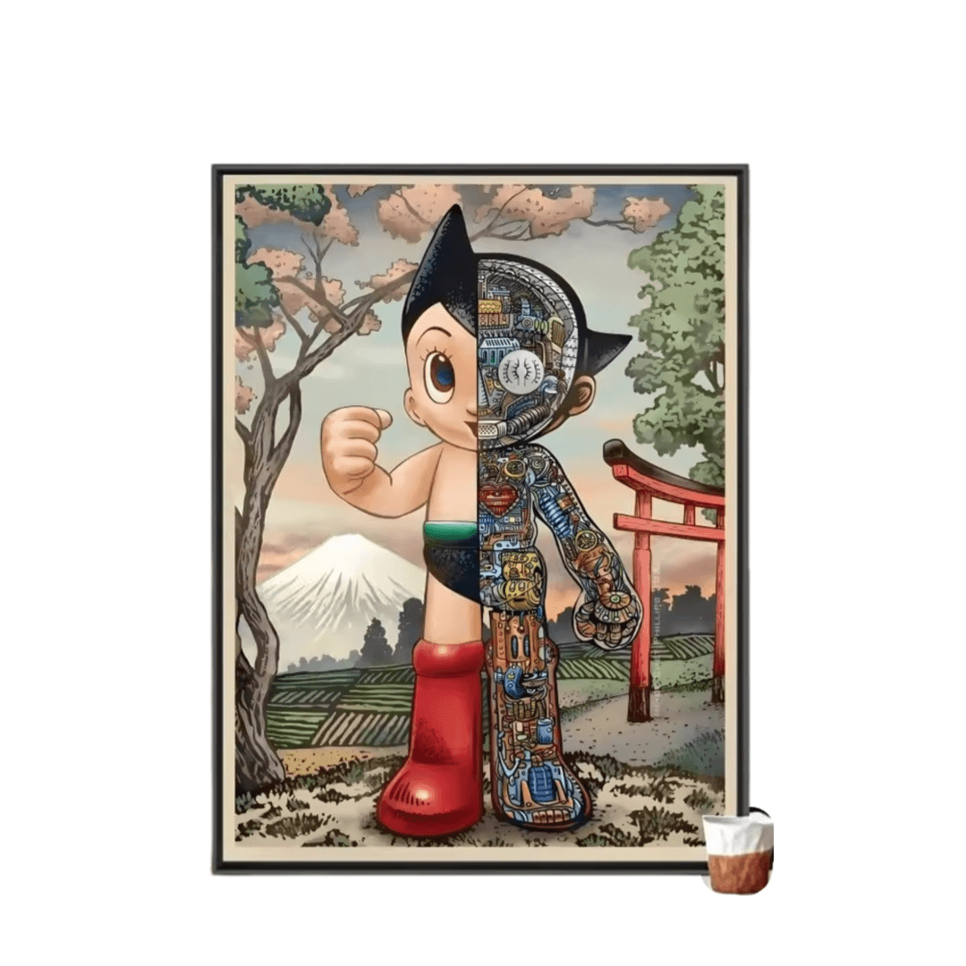 Anime Astro Boy Poster Wall Art