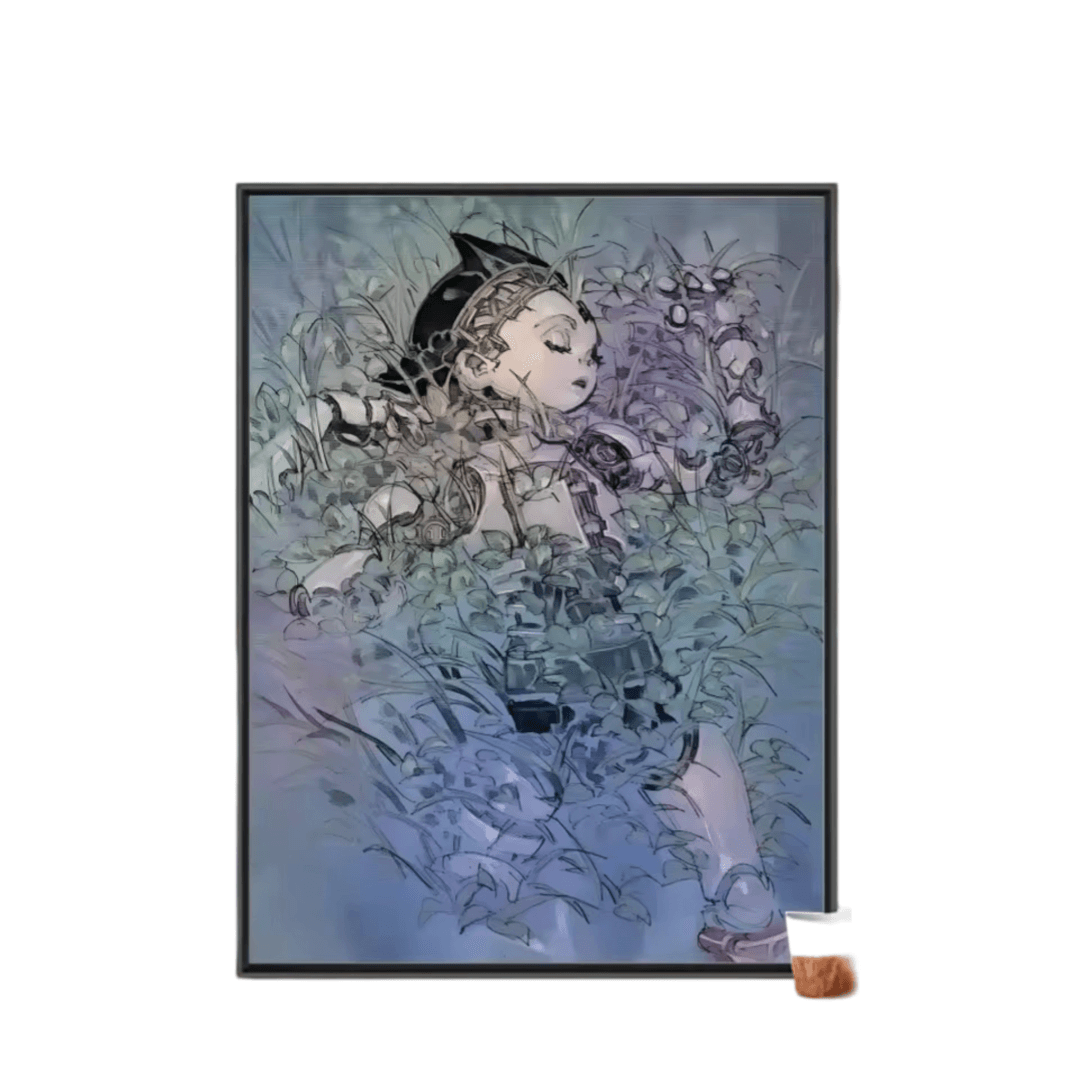 Anime Astro Boy Painting Poster Wall Art