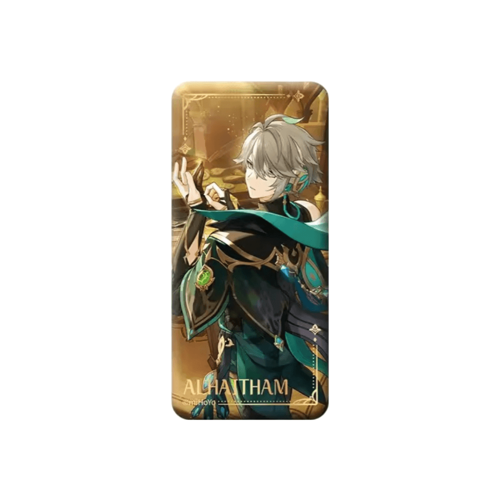 Genshin Impact Alhaitham Anime Badge