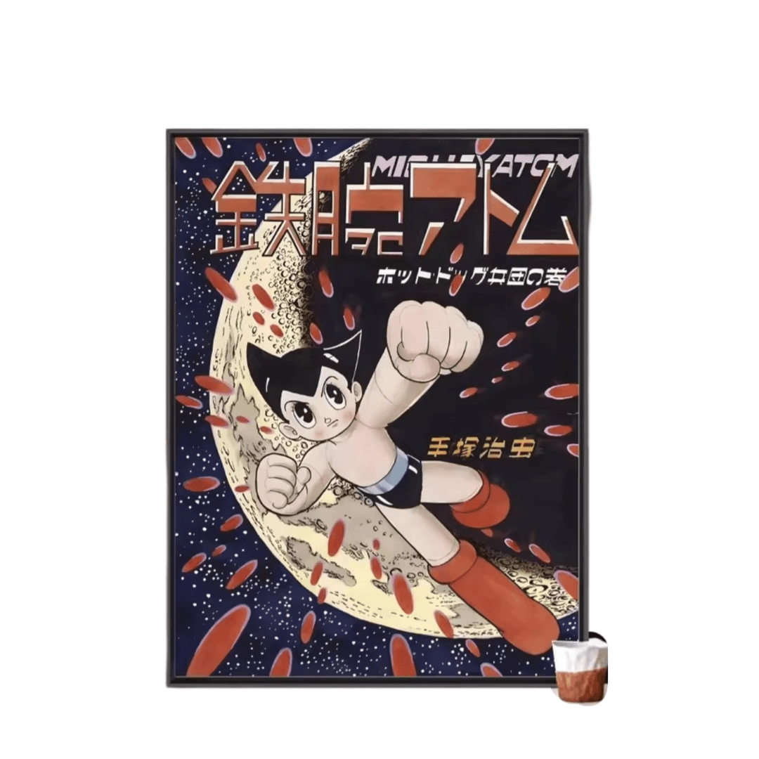 Anime Astro Boy Osamu Tezuka Poster Wall Art
