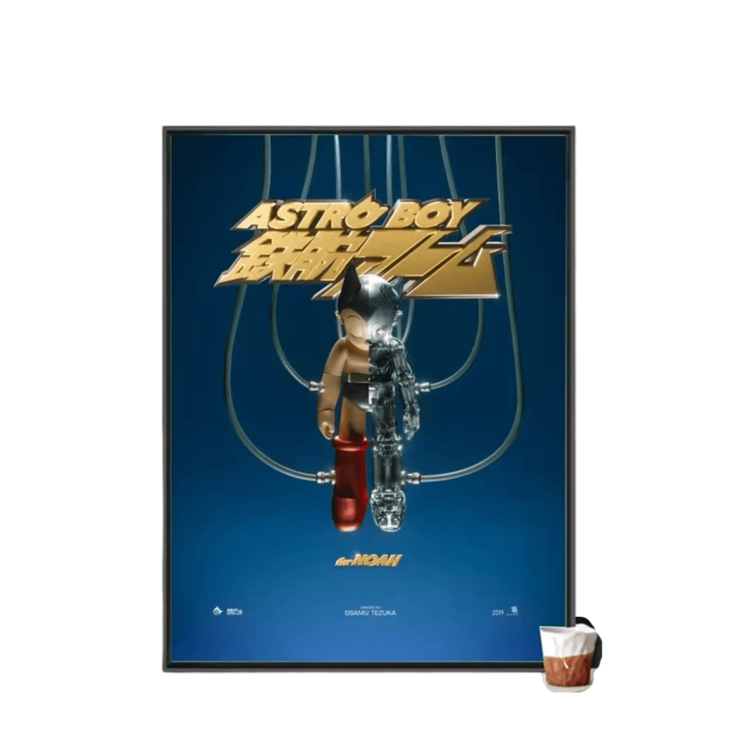 Anime Astro Boy Mighty Atom Paper Poster Wall Art