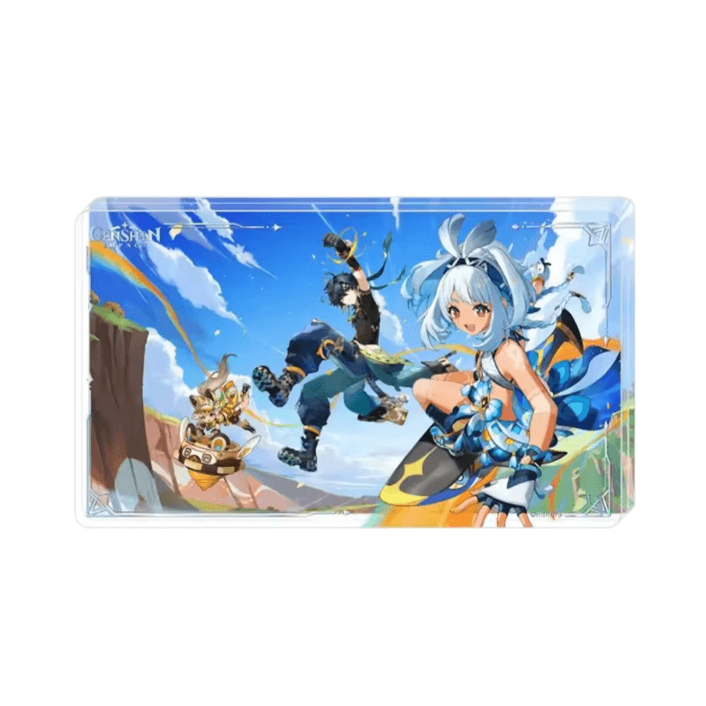 Genshin Impact Anime Character Acrylic Block Stand