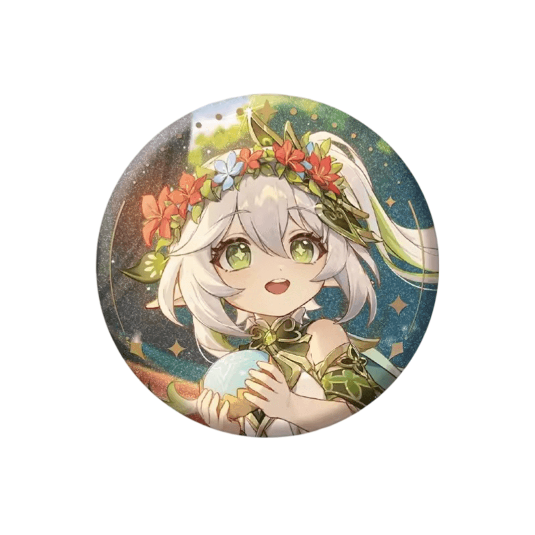 Anime Genshin Impact Nahida Tinplate Badge
