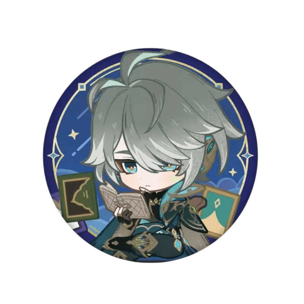 Genshin Impact Anime Alhaitham Tinplate Badge