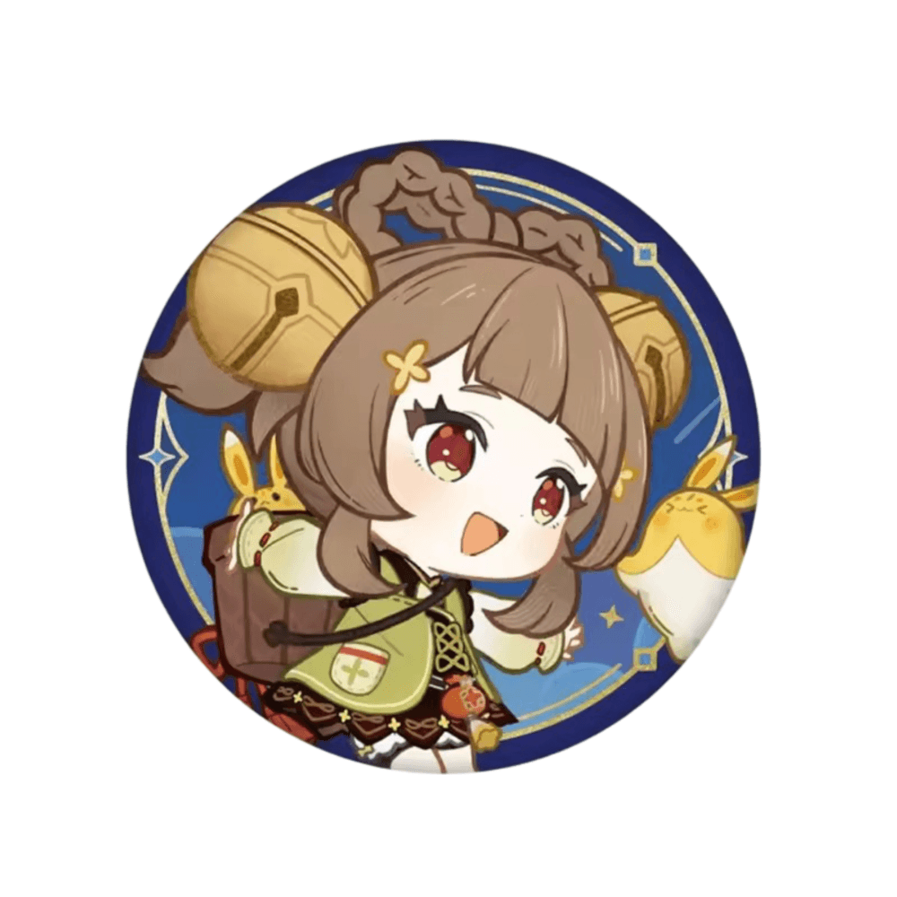 Genshin Impact Anime Yaoyao Tinplate Badge