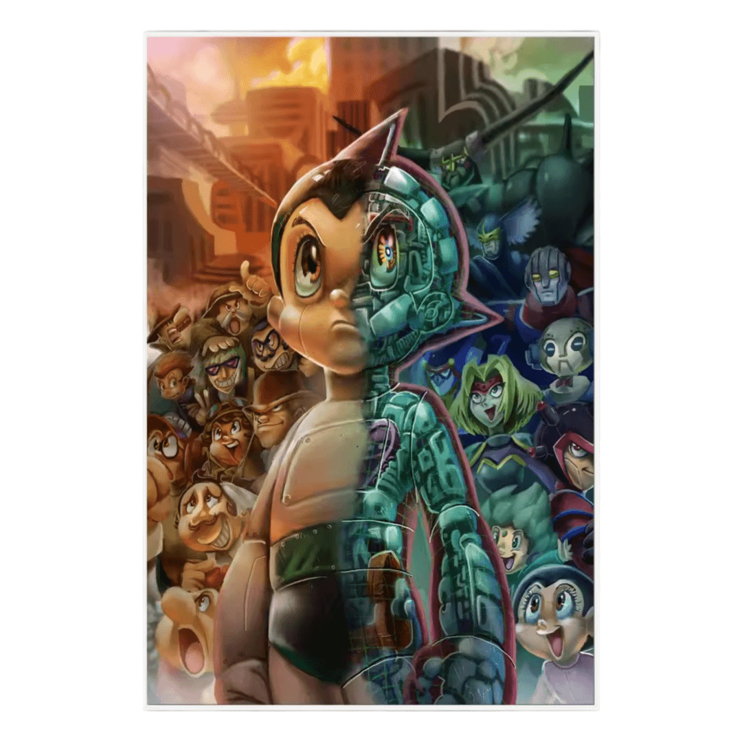 Astro Boy Anime Mighty Atom Paper Poster Wall Art