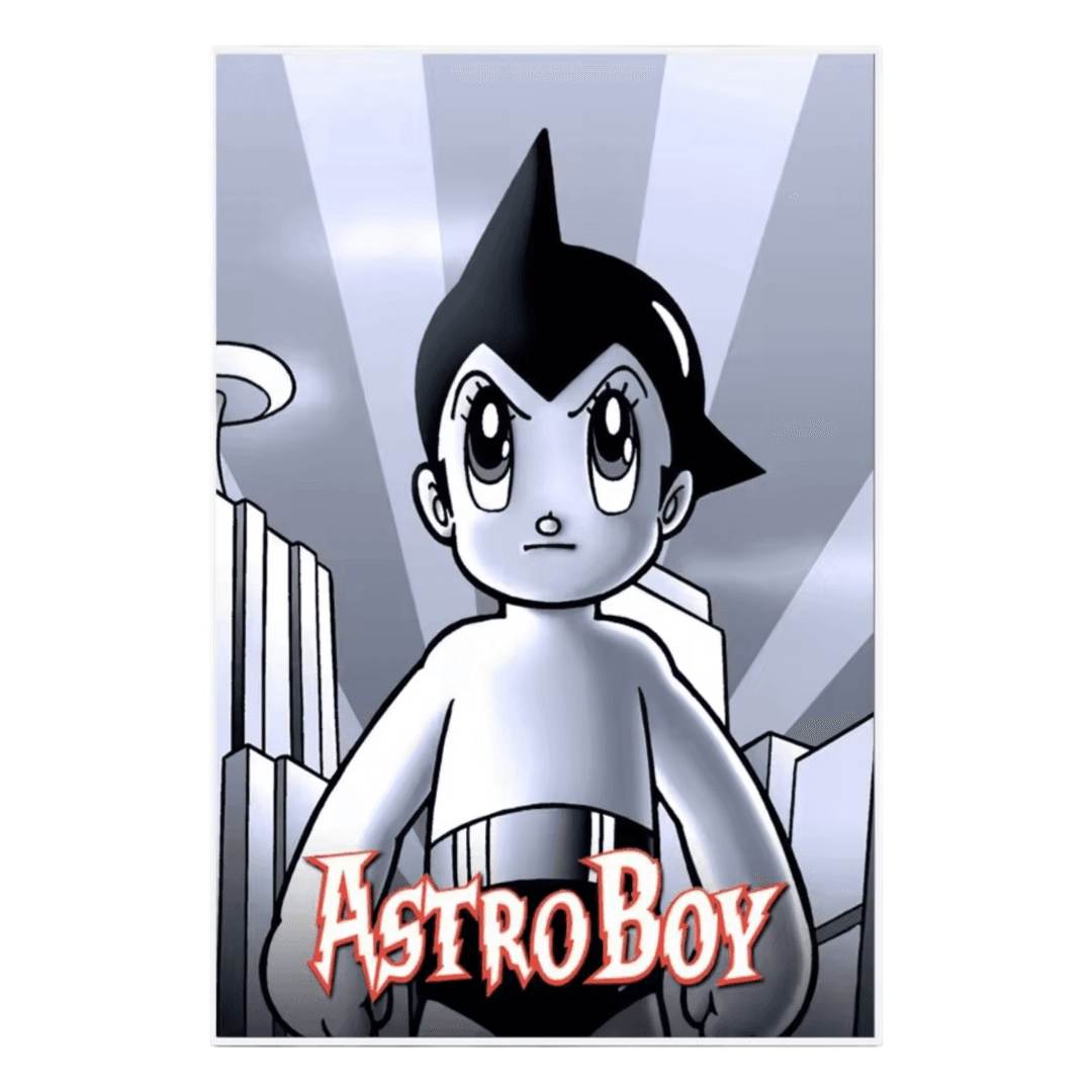 Anime Astro Boy Paper Printed Poster Wall Art