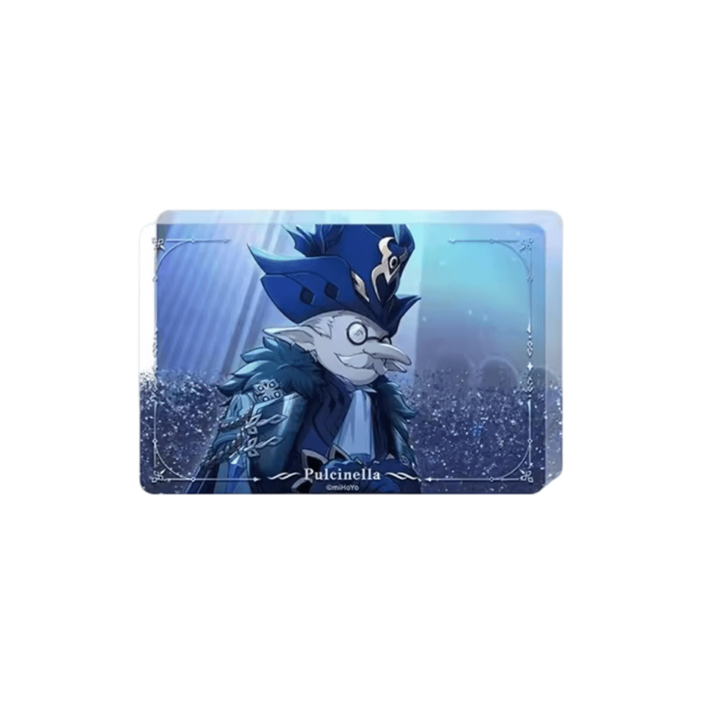 Anime Genshin Impact Pulcinella Acrylic Stand Ornament