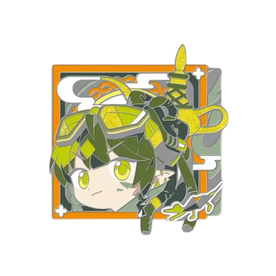 Anime Arknights Gavial The Invincible Refrigerator Magnet