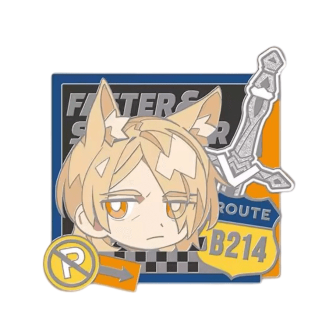 Anime Arknights Młynar Refrigerator Magnet