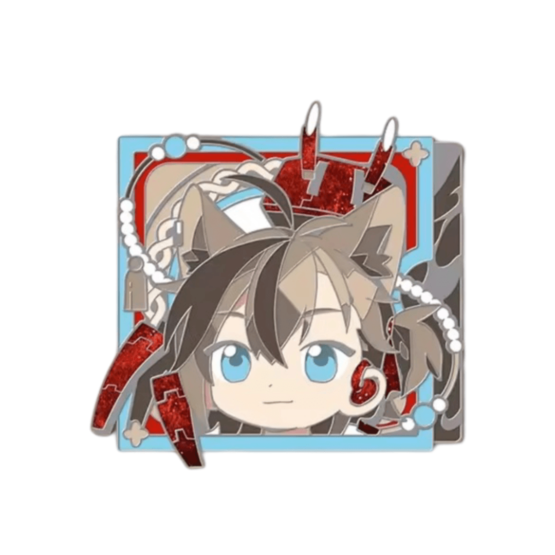 Arknights Anime Stainless Refrigerator Magnet