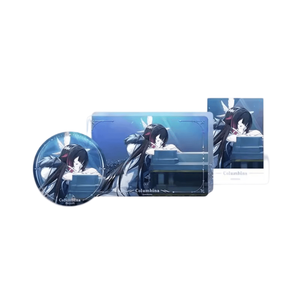 Anime Genshin Impact Columbina Card Set